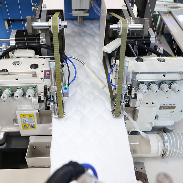 Línea de producción automática de costura de bordes de colchones XDB-BS03